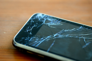 broken iPhone
