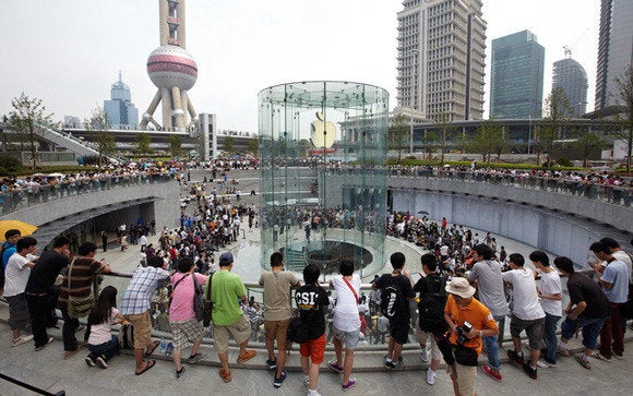 Apple store in Shanghai