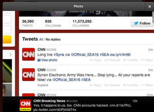 cnn hacked