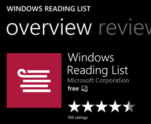 reading list download