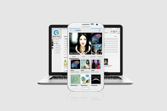 samsung music hub