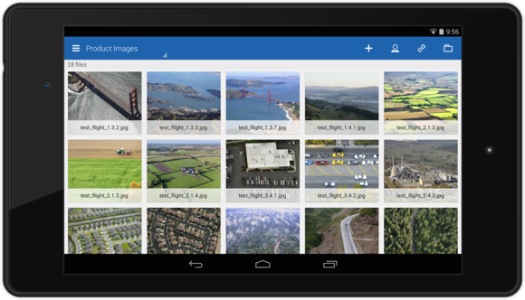 tab image grid