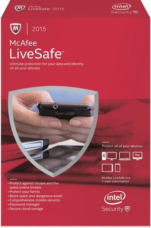 2015 mcafee livesafe box