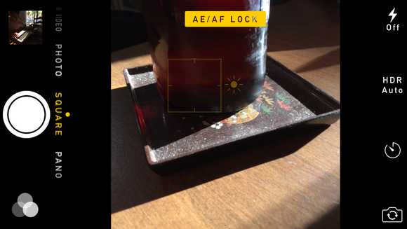 ios8 camera lock exposure
