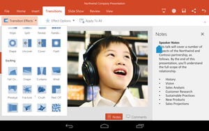 Office for Android Microsoft PowerPoint templates