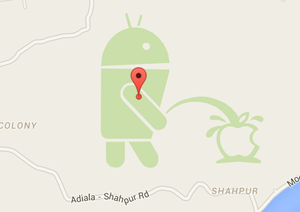 google maps pee android