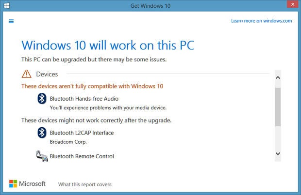 Illustration Microsoft Windows 10