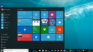 windows 10 hands on start menu