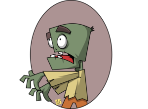 zombie clip art edit