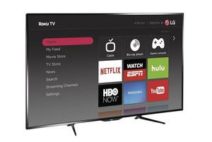 LG TV with Roku