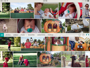 mimedia ipad home
