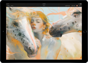 pixelmator on ipad pro apple pencil support