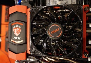 msi sli bridge with fan