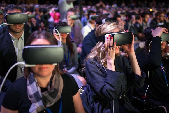 Samsung's Gear VR headset.