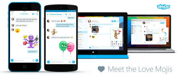 skype love mojis 1