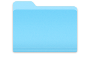 os x folder icon