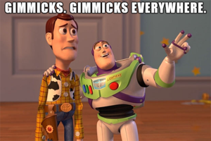 the list gimmicks