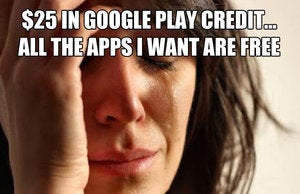 the list android struggles