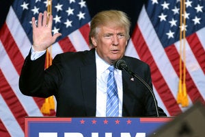 Donald Trump uses an iPhone with a single app: Twitter