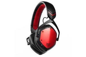 V-Moda Crossfade Wireless with red shields