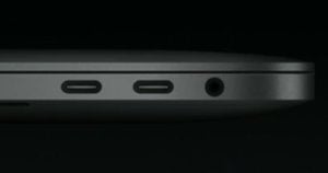 MacBook Pro headphone jack