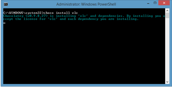 Install chocolatey powershell windows 10