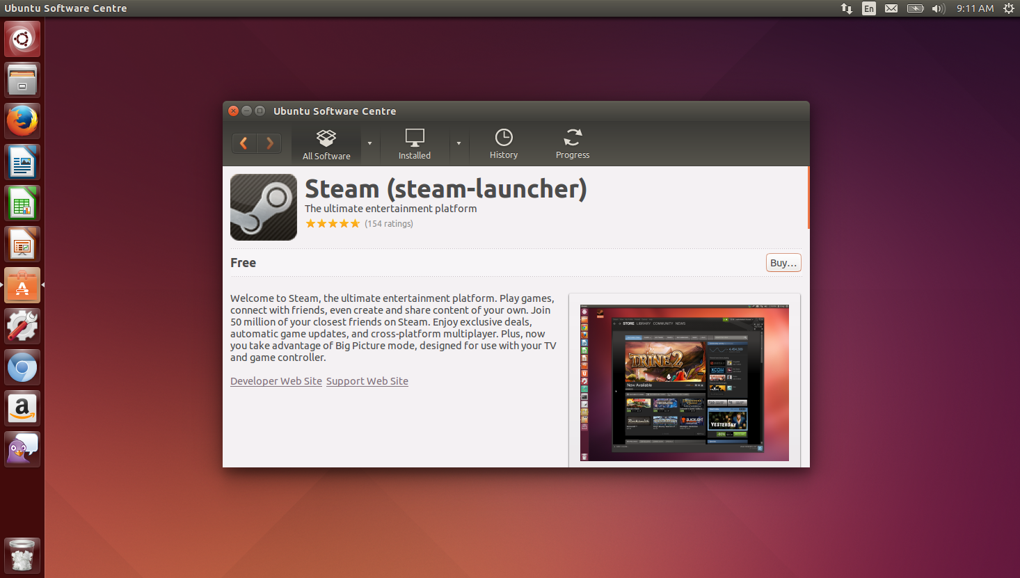 Can ubuntu run steam фото 40