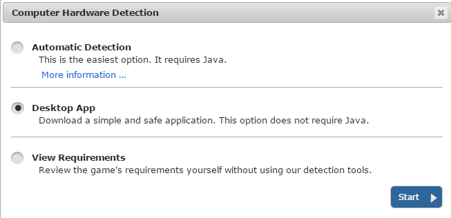 Hardware Detection Tool. Auto Detecting Hardware.