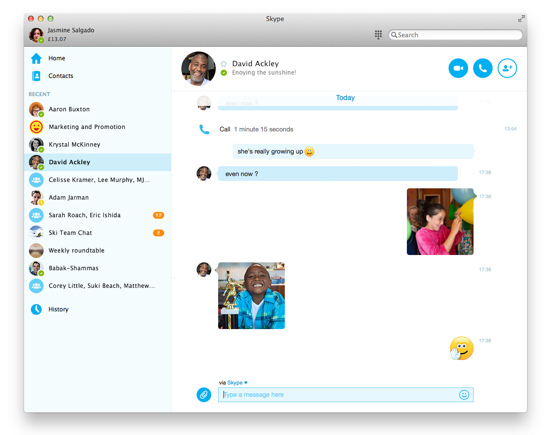 alternative mac client for skype business