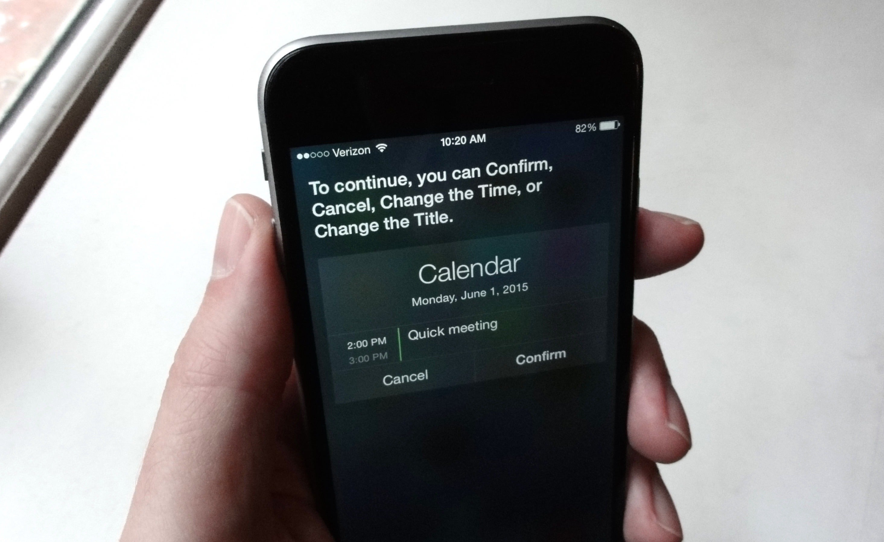 Calendar notification