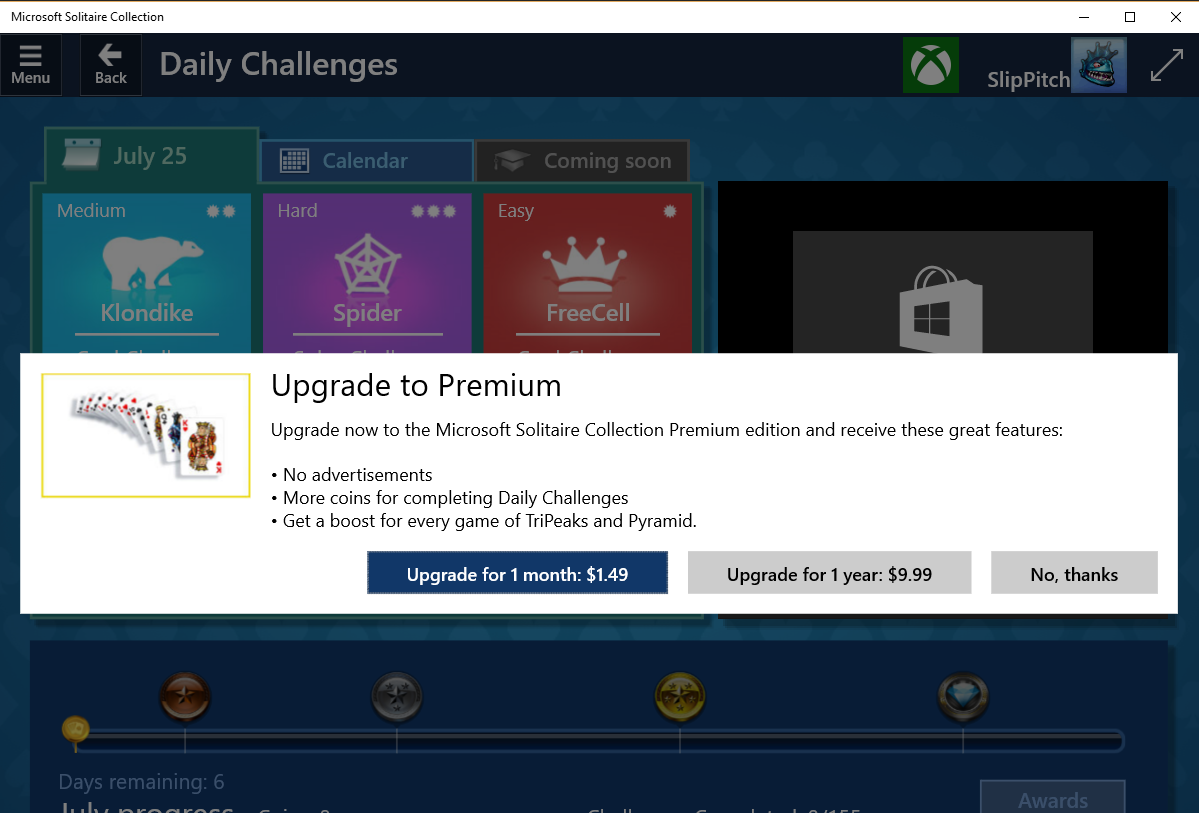 Upgrade now перевод. Microsoft Solitaire collection: Premium Edition. Spider upgrade. Upgrade Premium. Как убрать рекламу виндовс 10 в Solitaire.