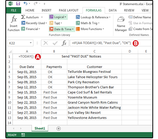 Excel 8. Div в экселе. If Statement. Размер бумаги в excel Statement. How to use if.