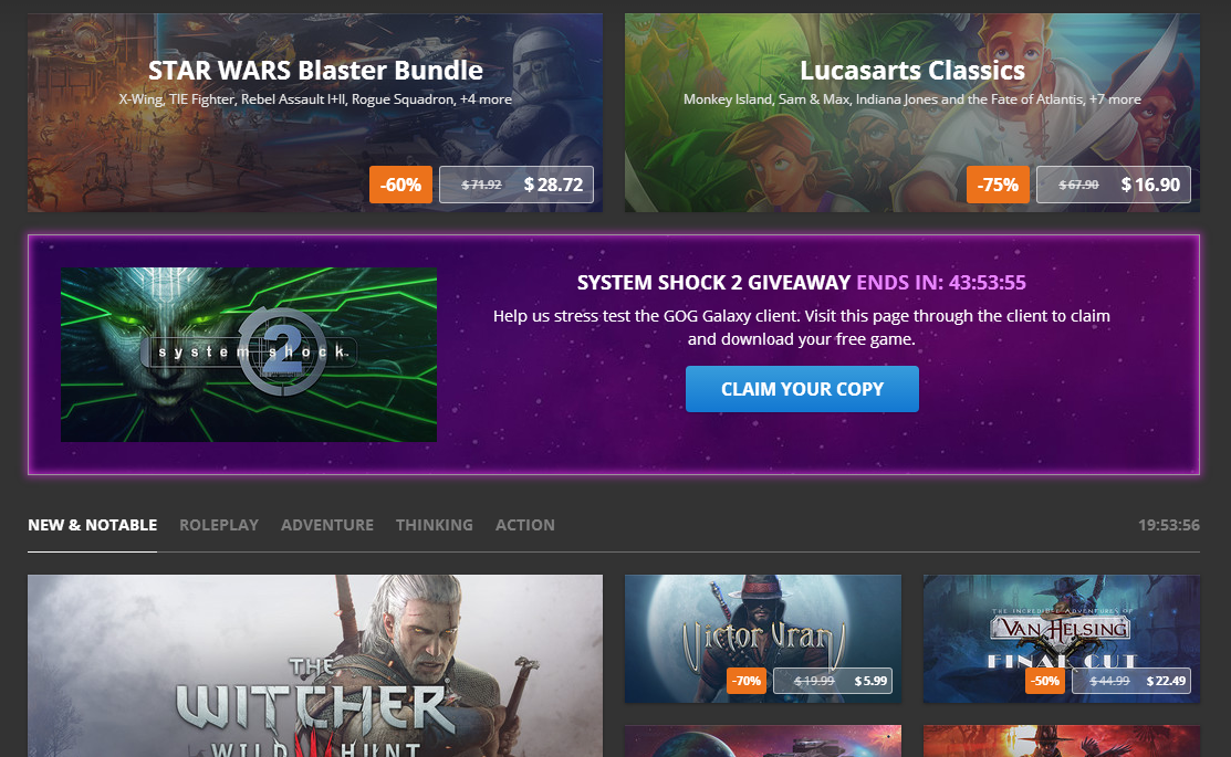 Claim game account. GOG installer. GOG. GOG 25.