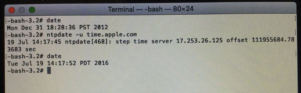 Terminal time. Ntpdate -u time.Apple.com. Press Return в терминале. Ошибка на макбуке. Очистка оперативной памяти Mac os Terminal.
