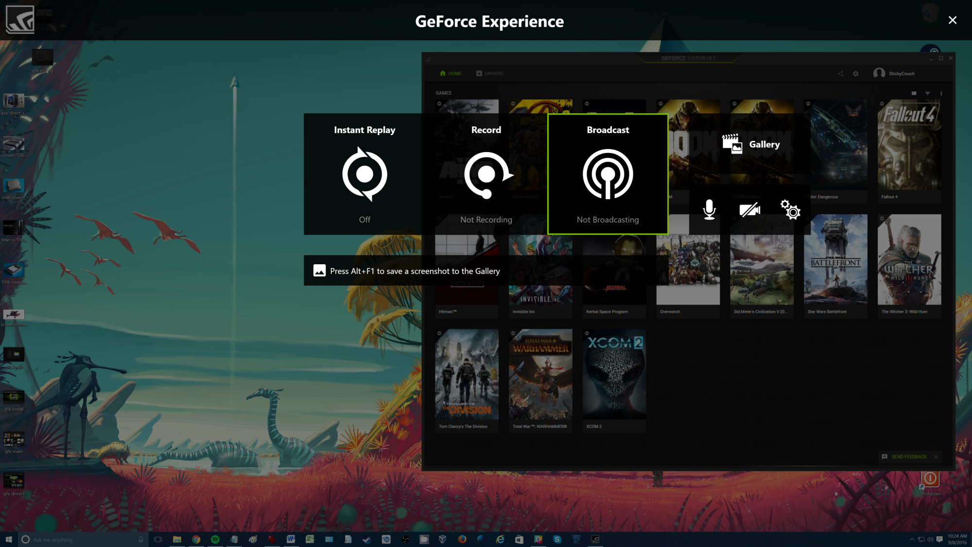 Geforce experience 2024